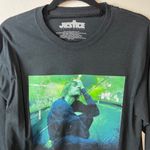 Justin Bieber  justice world tour long sleeve‎ tshirt size medium Photo 2