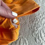 Lululemon  orange energy long line bra size 8 mango dream Photo 3