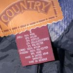 Urban Equipment Country wool flannel shacket size small Blue Photo 7