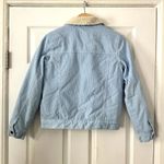 Empyre Corduroy Sherpa Lined Jacket Sz XS Blue Photo 4