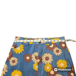 Unique Vintage  Denim Like MIni Skirt Photo 1