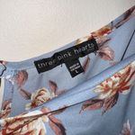 Three Pink Hearts Floral Dress Photo 2