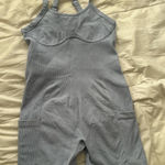 Purple vilanva athletic ribbed romper Size M Photo 0