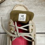 Sperry Women Sz 10 Leather Top Sider Boat Slip On Shoes Pink Plaid Accent Y2K Photo 2