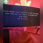 AQUA SWIM Ruched Coral Floral One Piece Swimsuit Size M Photo 10