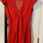 red boutique romper Photo 0