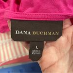 Dana Buchman Cute pink sleeveless metallic beaded collar jewel-look flowy top  Photo 10