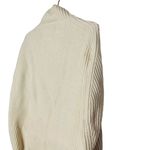Nina Ricci White Cream Ribbed Turtleneck Wool Cashmere Blend Sweater Size XS Photo 1