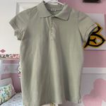 John Galt Mint Green Button Up Collared Shirt Photo 3