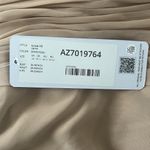 Azazie NWT Fifi Sand A-Line Strapless Chiffon Convertible Bridesmaid Dress Photo 4