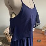 Xhilaration Navy Blue Maxi Dress Photo 3