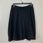Rebecca Taylor  Black Stretch Knit Skirt Photo 0