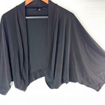 Tiana B. 1X Crop Bolero Black Jacket Top Photo 0