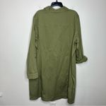 J. Jill live in chino shirt dress olive green women size 24 plus business casual Photo 9