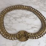 Vintage 60’s Wire Belt Gold Tone Metal Geometrical Belt adjustable castlecore Photo 4