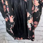 Lush Clothing Lush Floral Black Mini Dress‎ Size Medium Photo 5