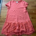 Anthropologie Maeve Coral T-Shirt Dress Size Large Photo 0