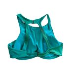 Athleta Maldives Bra Cup Bikini Top 36B/C Surf Blur Gables Green #657734 Vacay Photo 3