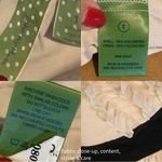 Johnny Martin  CREAM & BLACK CHIFFON RUFFLED BABY DOLL DRESS (1) Photo 10