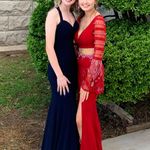 Clarisse Prom Dress Navy Blue Photo 2