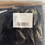 NWT ParrishLA Stevie Poncho Black Camel White Tan Photo 2
