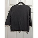 InWear black beaded 3/4 sleeve cardigan Medium Black Photo 3