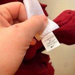 Nike  Quarter-Zip Gold Just Do It Burgundy Pullover Writing 2X Photo 3