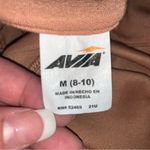 Avia Mock Neck Quarter Zip Athletic Top Tan Light Brown medium 8/10 Photo 5