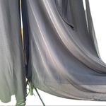 Vintage 90's/Y2K Lined Tie Waist Palazzo Pants Black Size Small Photo 8