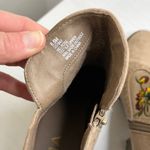 MIA Melrose Floral Embroidered Ankle Boots Sz 8.5 Western Southwestern Photo 7