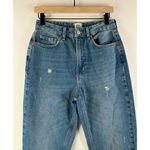 BDG  Womens Jeans Blue Denim Mom High Rise Distressed Tapered Medium Wash Size 27 Photo 5