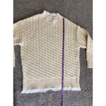 For Love & Lemons  x Victoria’s Secret Milana Sweater in Ivory – Size Small Photo 4