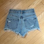 ZARA  ripped jean shorts  Photo 2