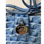 Brahmin  Marley Melbourne Leather Crossbody Purse Blue Lagoon Photo 2