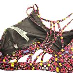 Victoria's Secret  VSX Sports Bra Geometric Mesh Strappy‎ Size L Activewear Photo 7