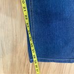 Vintage Earl Jeans Sz S Dark wash blue flare jeans white stitch #flarejeans Photo 4