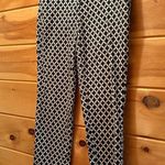Laundry by Shelli Segal Black and Tan Cropped Pants Photo 1