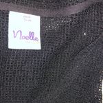 Noelle black mesh swim coverup Black Size undefined Photo 7