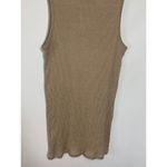 Michael Stars Women's Fitted Super Stretch Sleeveless Tank Top Tan One Size Photo 6