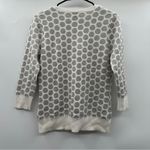 Halogen x Atlantic Specific White & Silver Glitter Long Sleeve Sweater Size M Photo 4