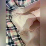 Liz Claiborne women’s light pink trench coat size L Photo 6