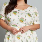 Modcloth  What's The Scoop? A-Line Dress Size 1X Photo 3