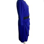 Kay Unger  | LINED | DRAPED | RUFFLED ZIPPER | VINTAGE Photo 4