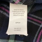 Lucky Brand  Women’s Plaid V-neck Button Down Shirt Size Small Photo 11