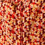 Fashion Bug Vintage  Babydoll Dress Tie Bow Dainty Floral Y2K Boho Fairy Size 6 Photo 5