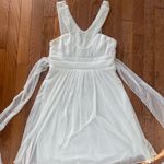 Trixxi white beaded pearl formal dress Photo 2