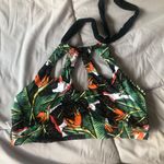 NWT reversible Hawaiian print palm high waisted bikini Black Size XS Photo 3