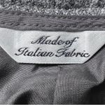 Talbots Tweed Pleated Dress Pants Womens 12 Grey Wool Silk Business Pleated Photo 6