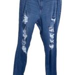 Hollister jean leggings curvy ultra high rise waist skinny distressed stretch Photo 0