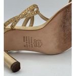 B.P. Womens Size 7 Beige Studded High Heel Sandals Photo 6